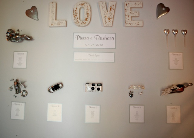 unusual table plan wedding
